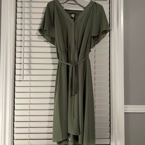 Large Green H&M Dress